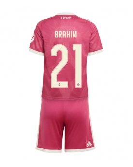 Billige Fotballdrakt Real Madrid Brahim Diaz #21 Replika Tredjedraktsett Barn 2026-27 Kortermet (med bukser)